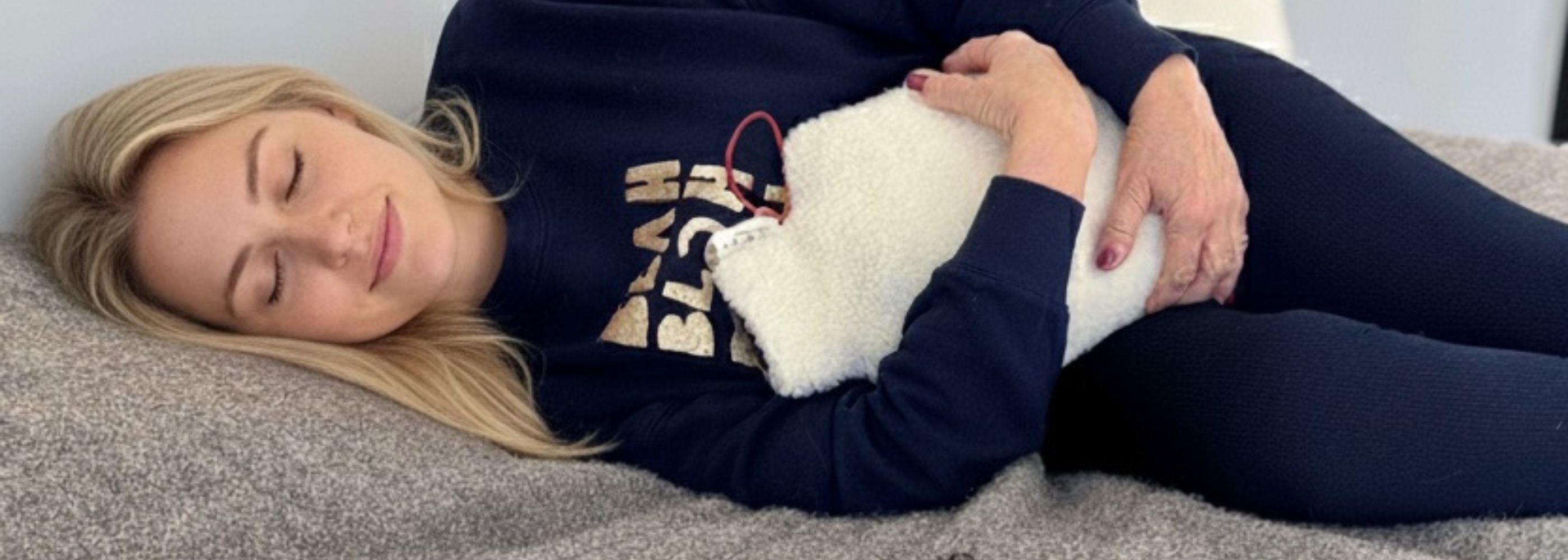 Bouillotte à chaleur infrarouge soulage les douleurs menstruelles