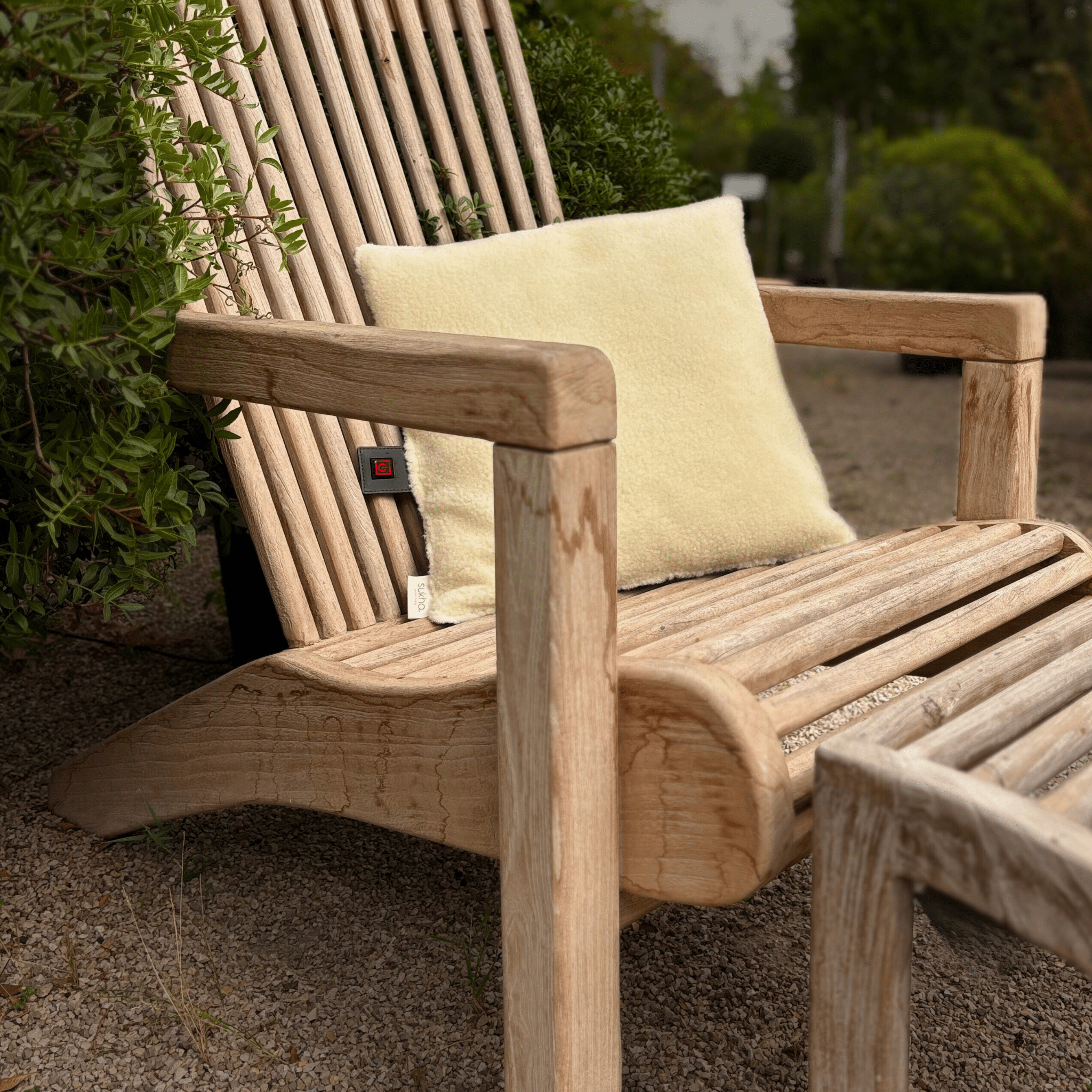 LOU - Coussin chauffant - Laine de brebis Pyrénées - Sukha